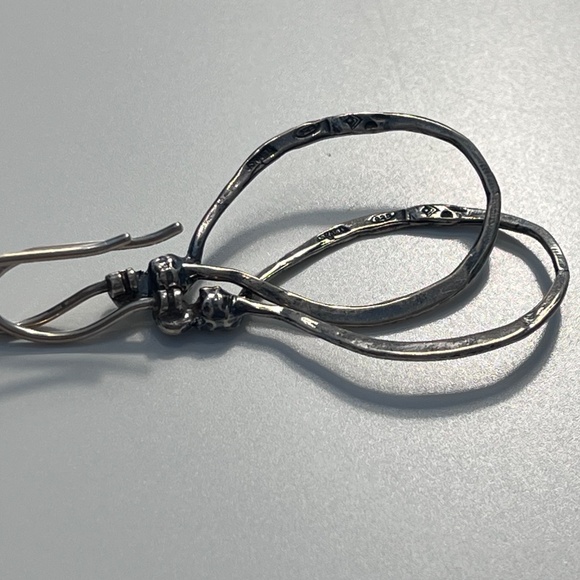 Silpada Lasso Silver Earrings - Picture 4 of 12